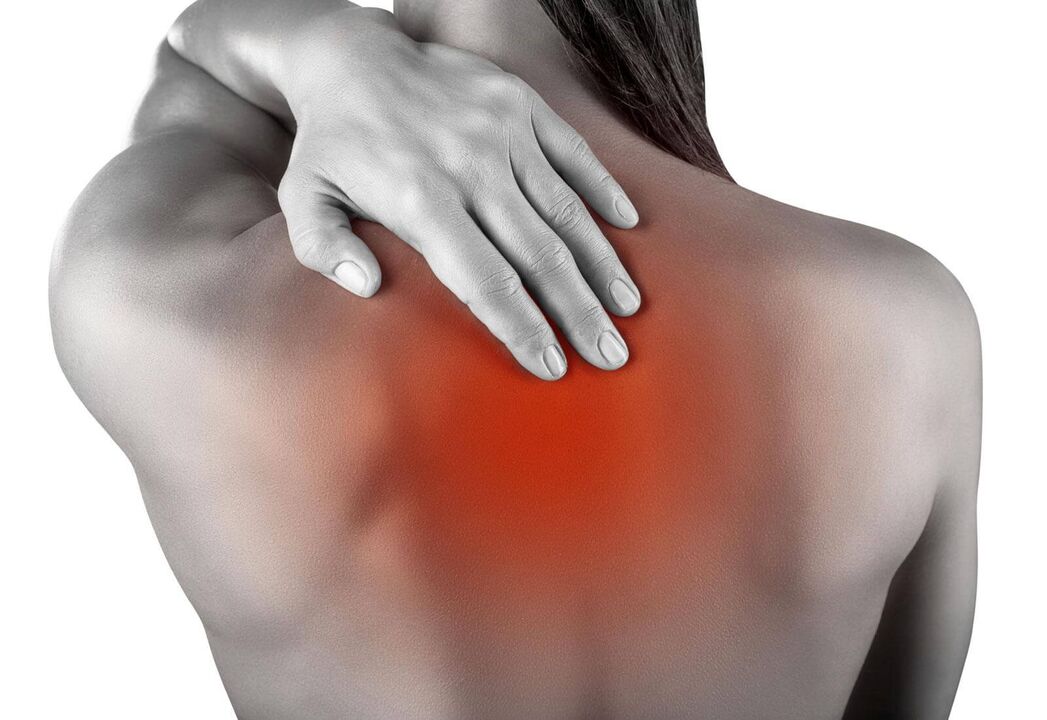 Bol s cervikalnom osteohondrozom